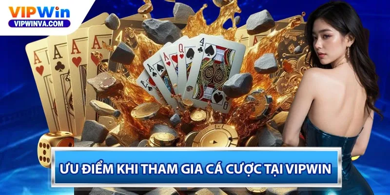 Ưu điểm khi tham gia cá cược tại Vipwin